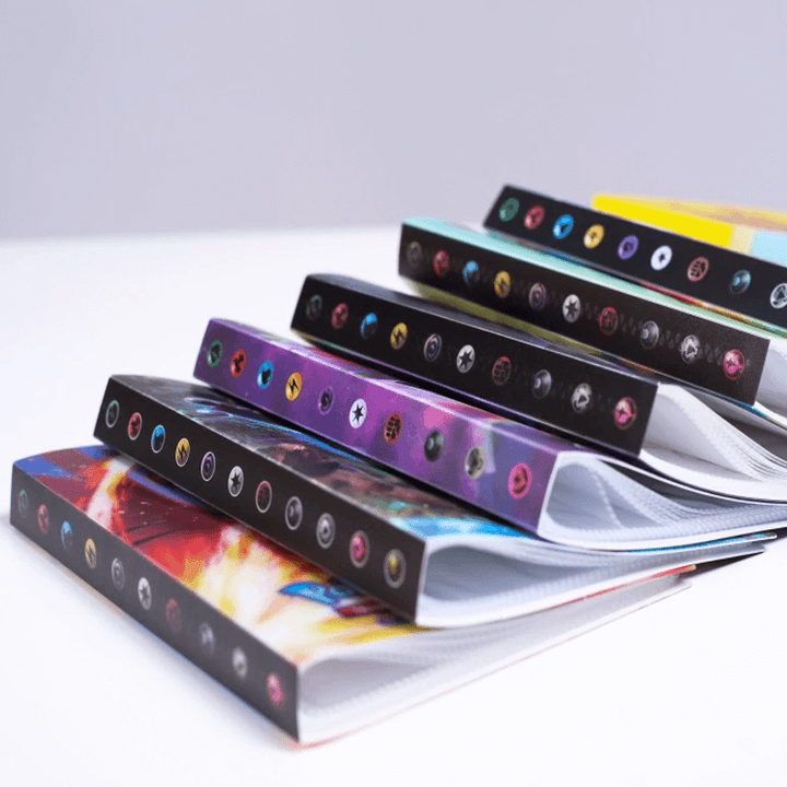 Organize 240 precious trading cards with this unisex collector binder & storage album.