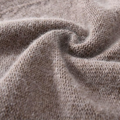 Warm unisex cashmere wool beanie. Super soft luxury accessory, perfect for cold weather, winter & fall fashion.
