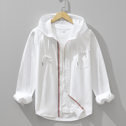Lightweight unisex Chelsea casual hoodie shirt, comfortable long sleeve, perfect for everyday relaxed style.