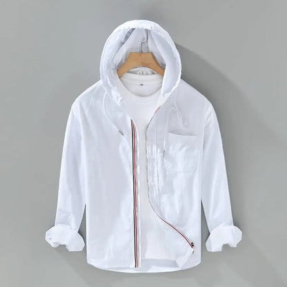 Modern style unisex Chelsea lightweight hoodie shirt, long sleeve, comfortable for casual everyday wear.