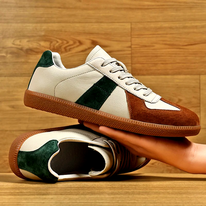 Unisex classic retro sneakers for all-day comfort. Stylish lace-up casual walking shoes for daily wear.