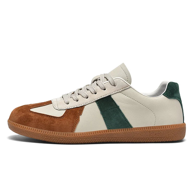 All-day comfort with these unisex classic retro walking shoes. Perfect lace-up casual sneakers for daily wear.