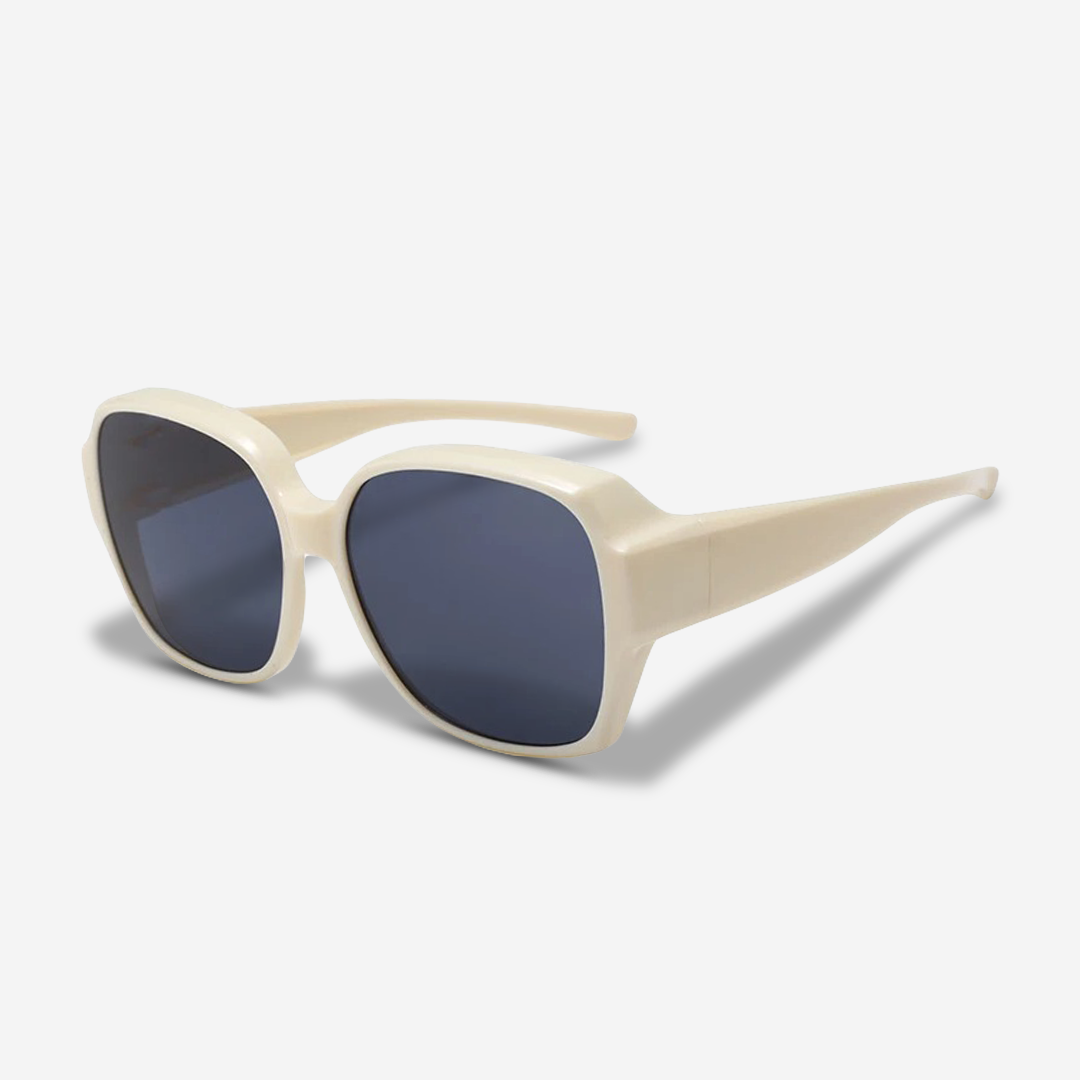Durable clip-on shades for prescription glasses, featuring UV400 lenses for maximum sun protection & comfort.