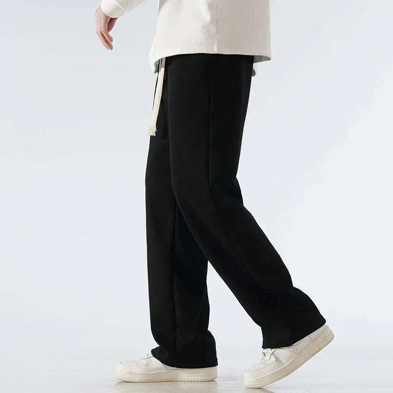 Soft Cloud Comfort wide-leg sweatpants, unisex design for ultimate loungewear & activewear.