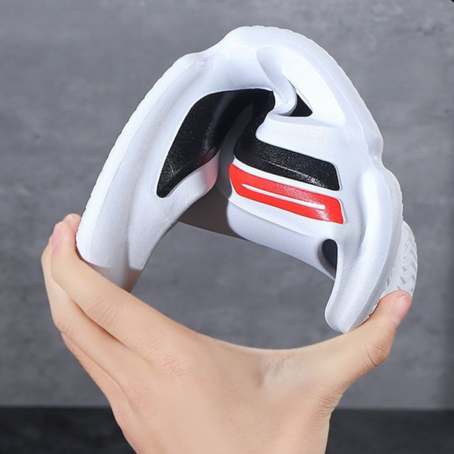 Ergonomic Cloud Cushion Slides, unisex design with soft EVA foam for superior comfort and lightweight feel.