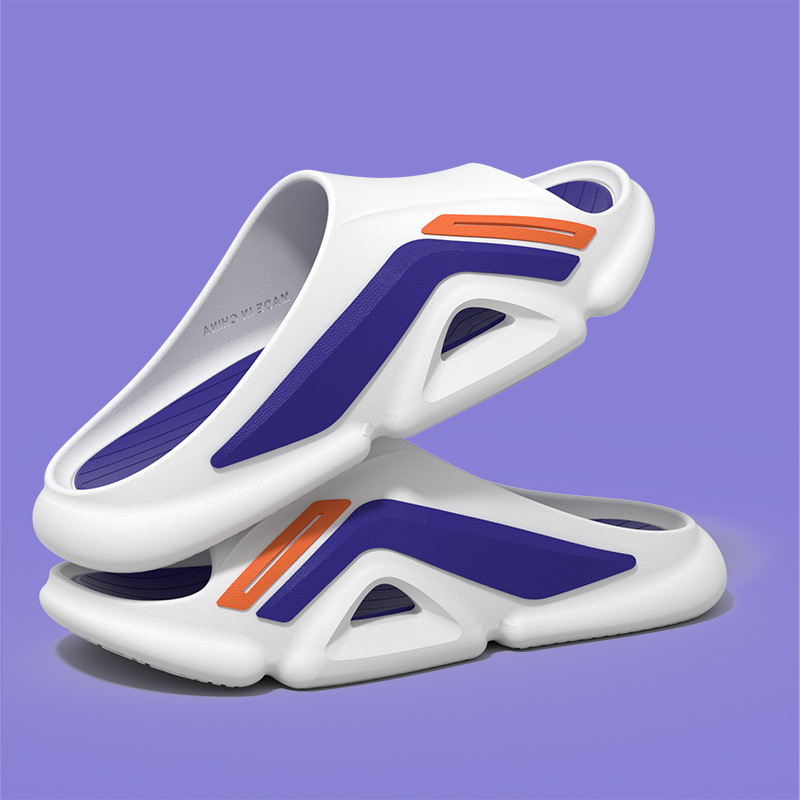 Soft EVA foam Cloud Cushion Slides, designed for unisex comfort. Ideal casual lightweight footwear sandals.