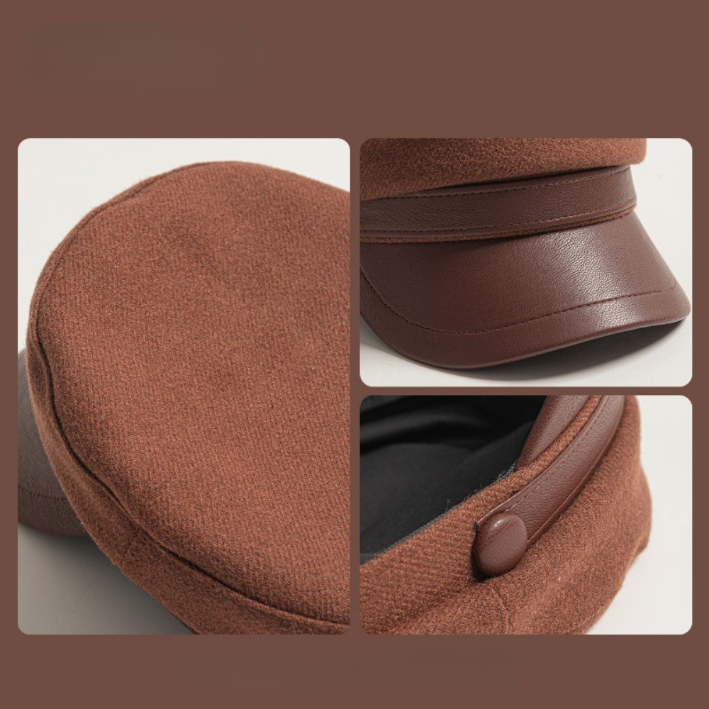 Fashionable Unisex Coastal Fisherman Cap. Chic vintage style, perfect casual accessory & timeless headwear.
