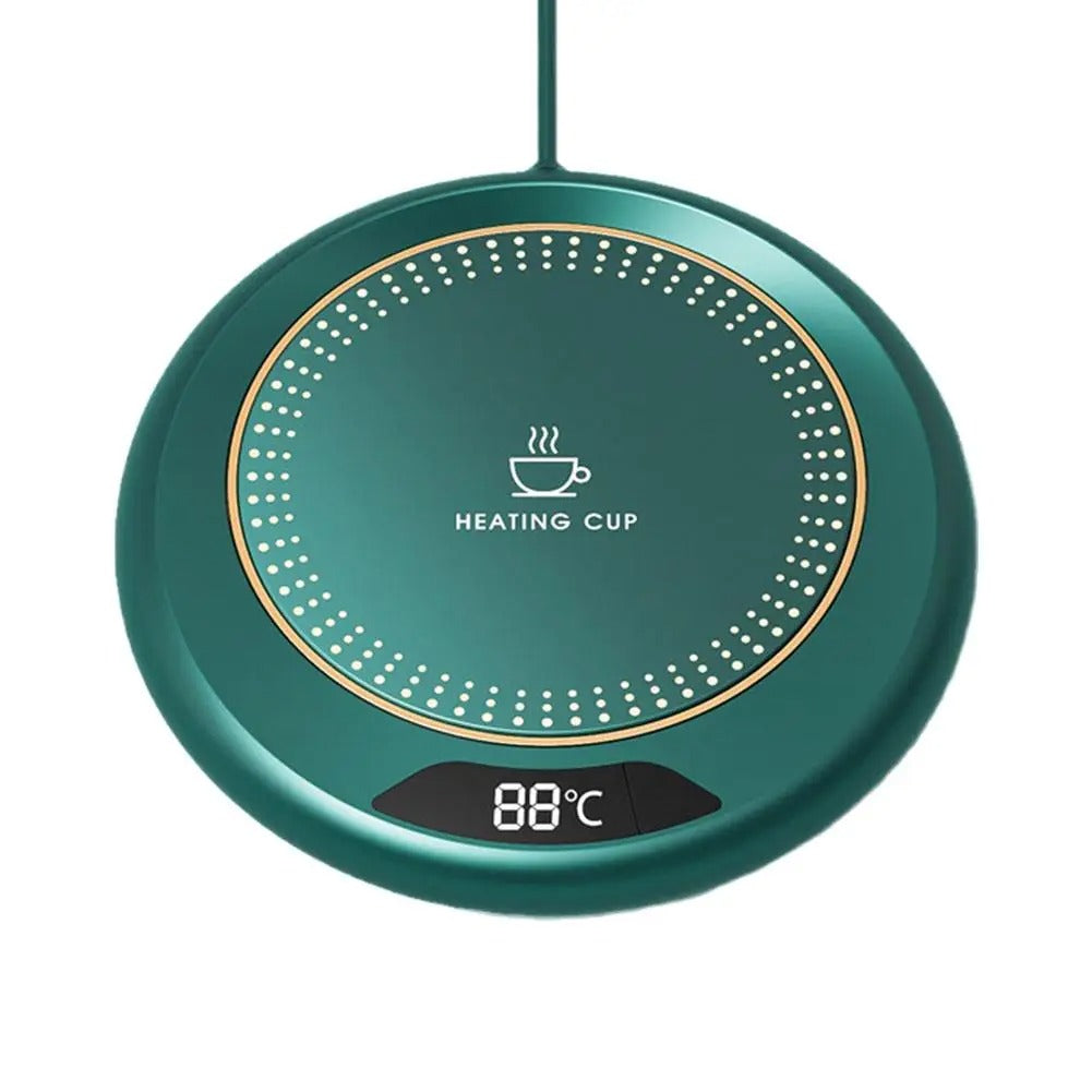 Unisex coffee mug warmer keeping your favorite hot beverage perfectly warm at your desk.