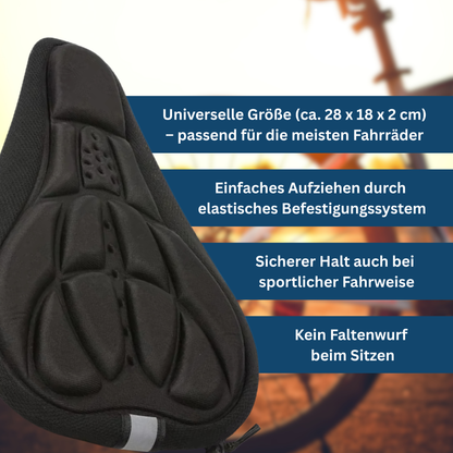 Sporting goods: ComfyRide bicycle accessory, unisex seat cover