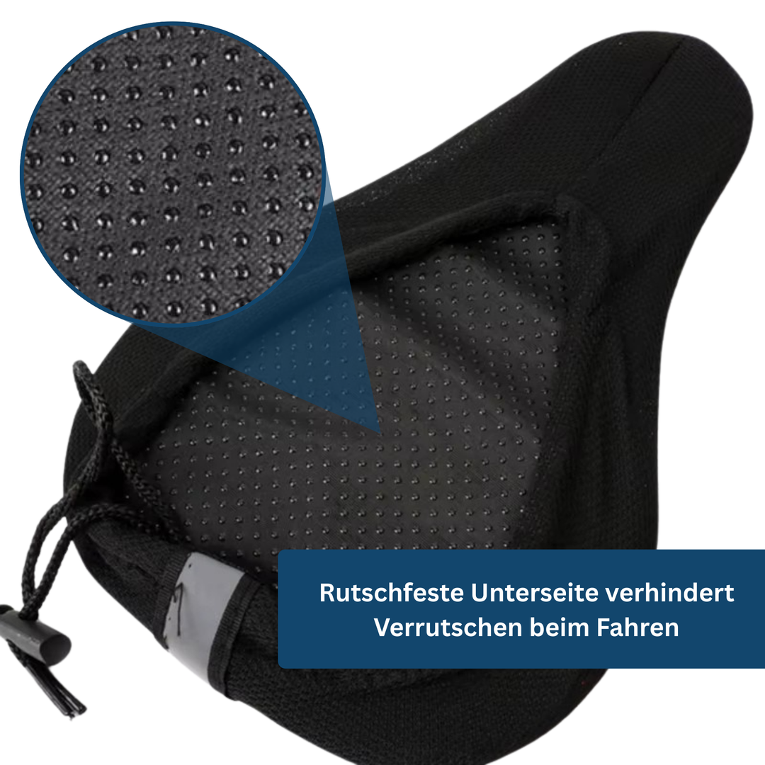 Durable bike gear: ComfyRide saddle cover, easy to install cushion