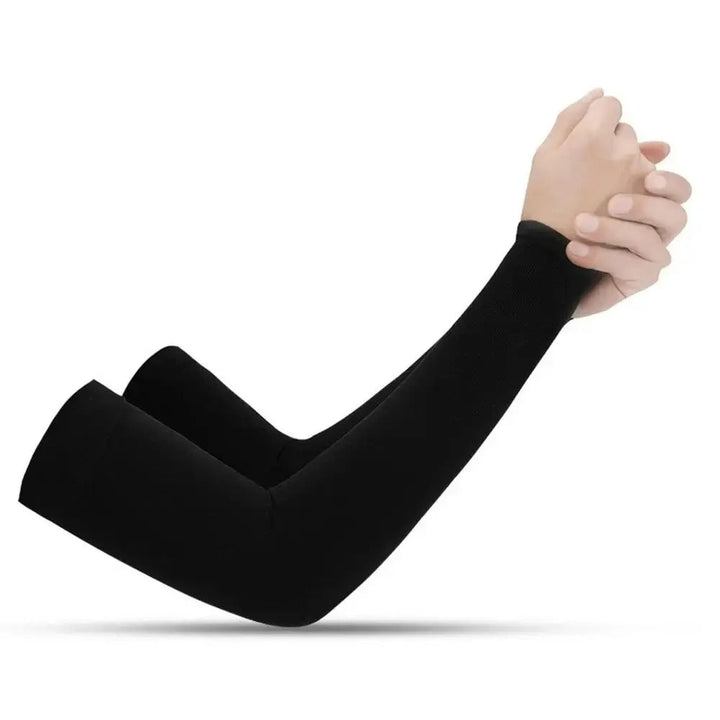 Unisex UV protection sleeves, ideal for outdoor activities, sports, and sun safety.