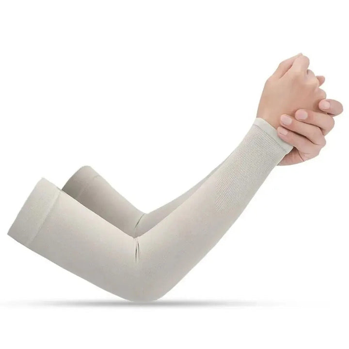 Full coverage UV protection arm sleeves, cooling & comfortable for all outdoor sports.