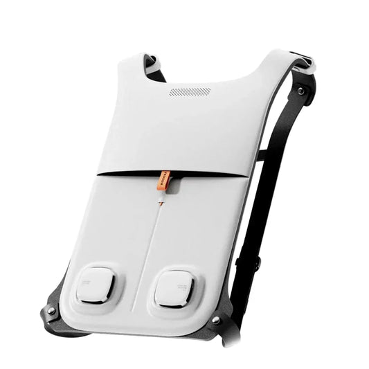 Unisex cooling vest with integrated fans provides lightweight, waterproof comfort for heat relief.