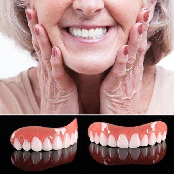 Instant smile cover, a unisex tooth veneer for perfect aesthetic teeth. Easy at-home dental solution.