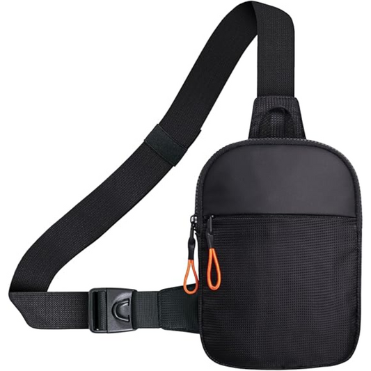 Unisex CrossLite Mini Chest Sling Bag, compact & waterproof for travel essentials.