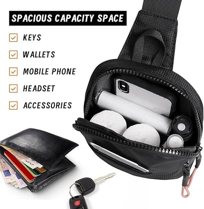 Unisex CrossLite Mini Chest Sling Bag, a compact, stylish & waterproof choice for explorers.