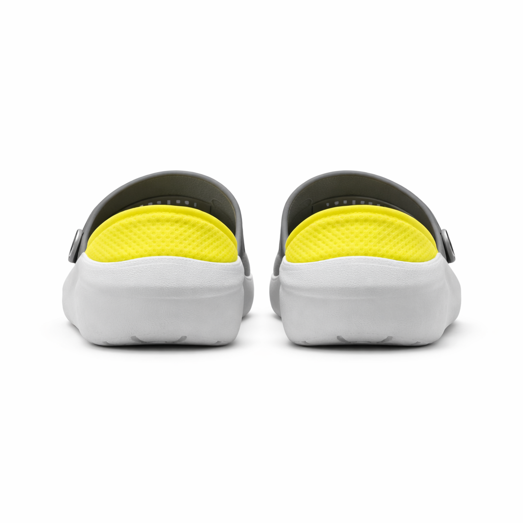 Soft padded unisex comfort sandals with responsive cushioning & essential arch support for foot relief.