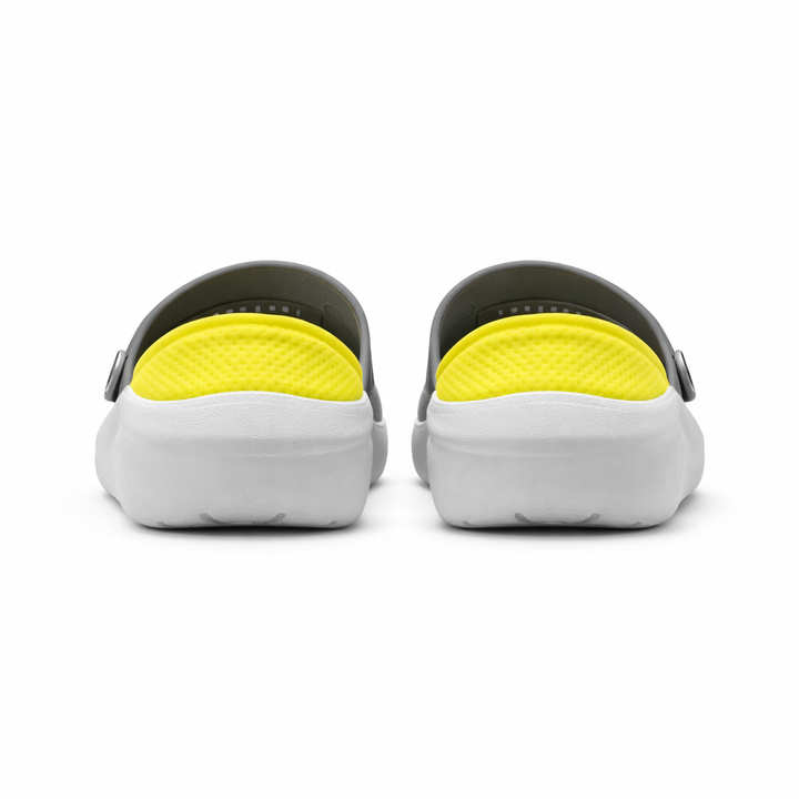 Soft padded unisex comfort sandals with responsive cushioning & essential arch support for foot relief.