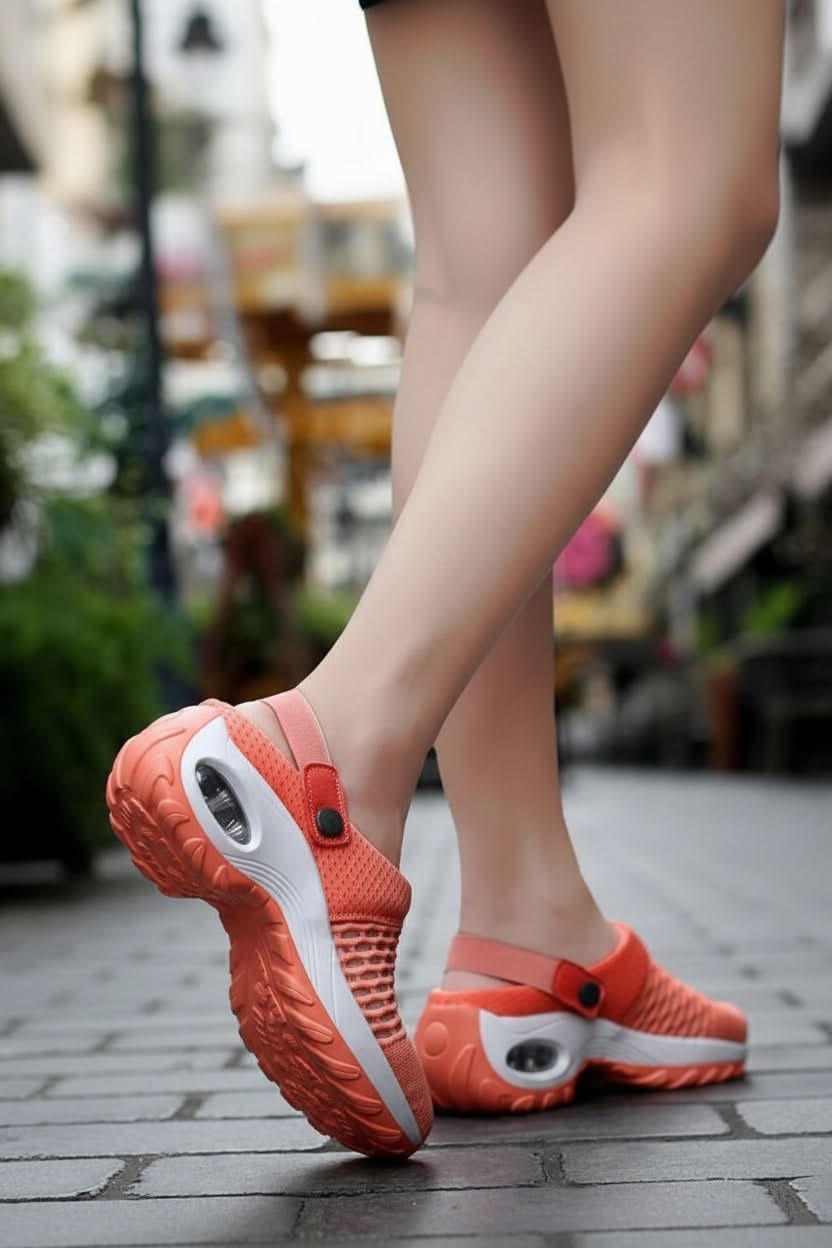 Cushioned orthopedic walking shoes, unisex, providing excellent foot support for sensitive feet.