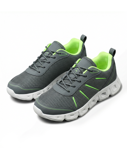 Unisex cushioned running shoes for all-day comfort, perfect for daily wear and athletic activities.