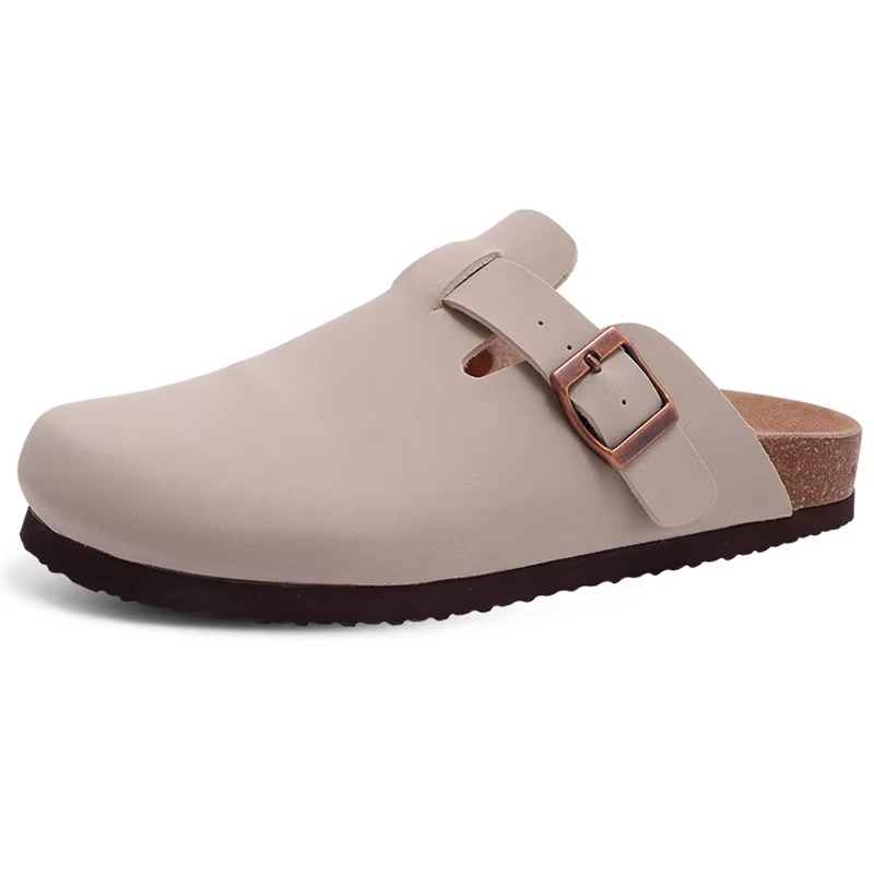 Close-up of soft cushioned footbed in unisex slip-on clogs, offering ultimate comfort.