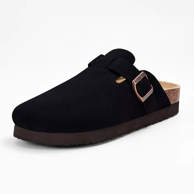 Enjoy all-day comfort with these cushioned unisex slip-on clogs, ideal ergonomic footwear.