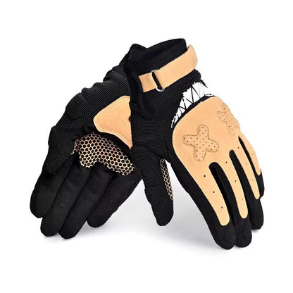 Protective Cyberwave unisex motorcycle gloves, ergonomic design for secure grip & comfort on long rides. Essential biker gear.
