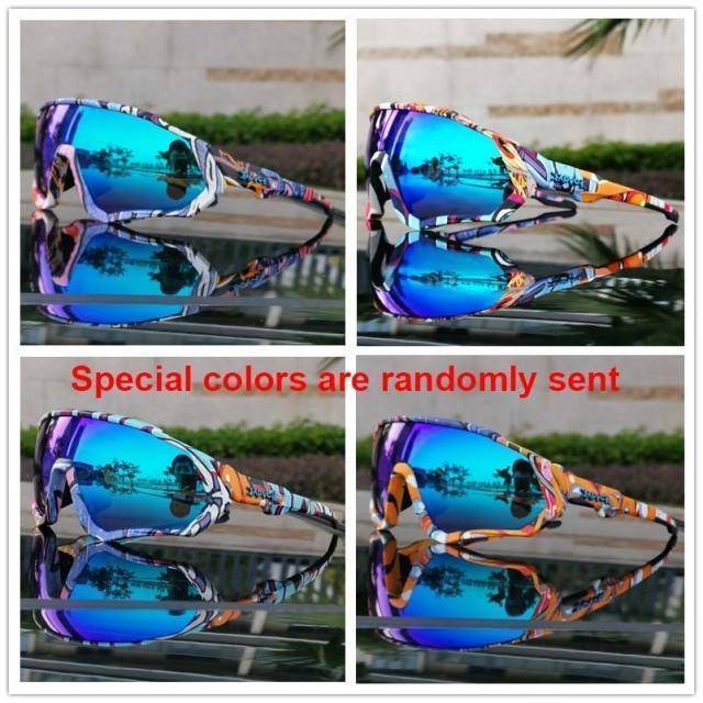 Unisex biking sunglasses, polarized, offering full UV400 protection, ergonomic design