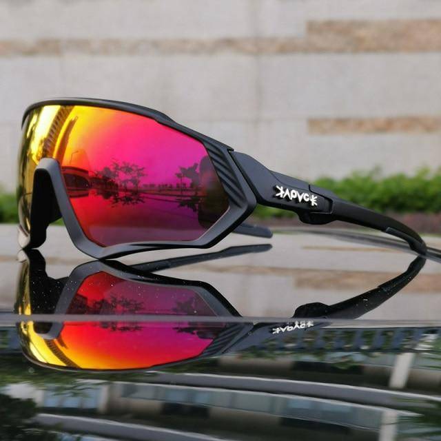 Stylish UV400 polarized cycling glasses, perfect for any outdoor sports enthusiast