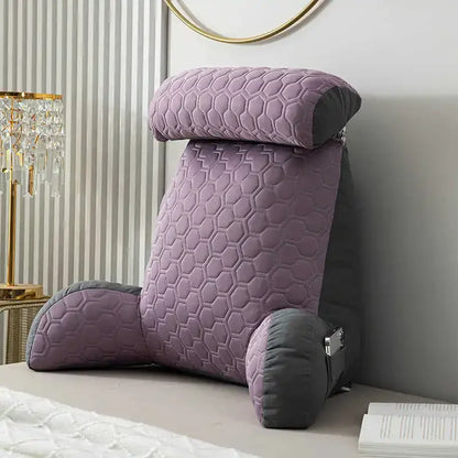 Soft Deep Comfort Retreat pillow for gaming, reading, or lounging, enhances home decor.