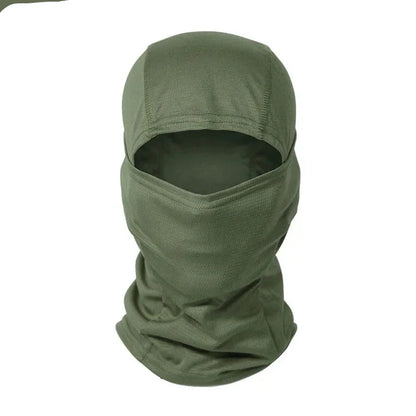 Tactical balaclava in ACU digital camo, breathable and versatile for various outdoor sports