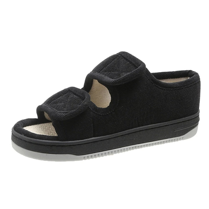Unisex comfort sandals, ideal for sensitive feet, providing gentle support and therapeutic relief for edema.