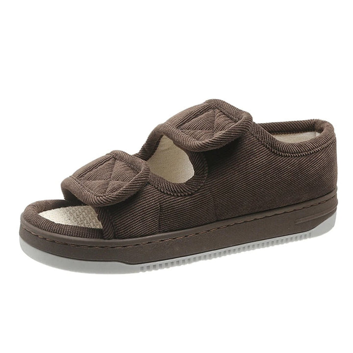 Easy-wear unisex diabetic sandals, providing secure, adjustable comfort for swollen and sensitive feet.