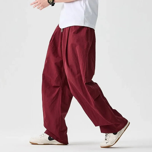 Unisex Driftline relaxed-fit pants, ideal for warm weather comfort. Lightweight drawstring design for casual summer wear.