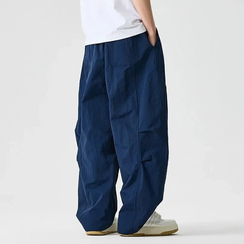 Unisex relaxed-fit Driftline pants with adjustable drawstring, offering ultimate comfort for warm weather and casual wear.