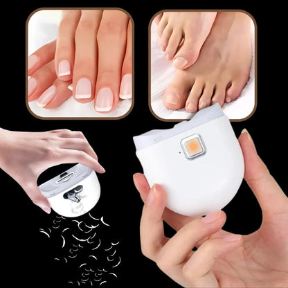 Family-friendly dual speed electric nail grinder for gentle, safe & efficient nail care for adults & kids.