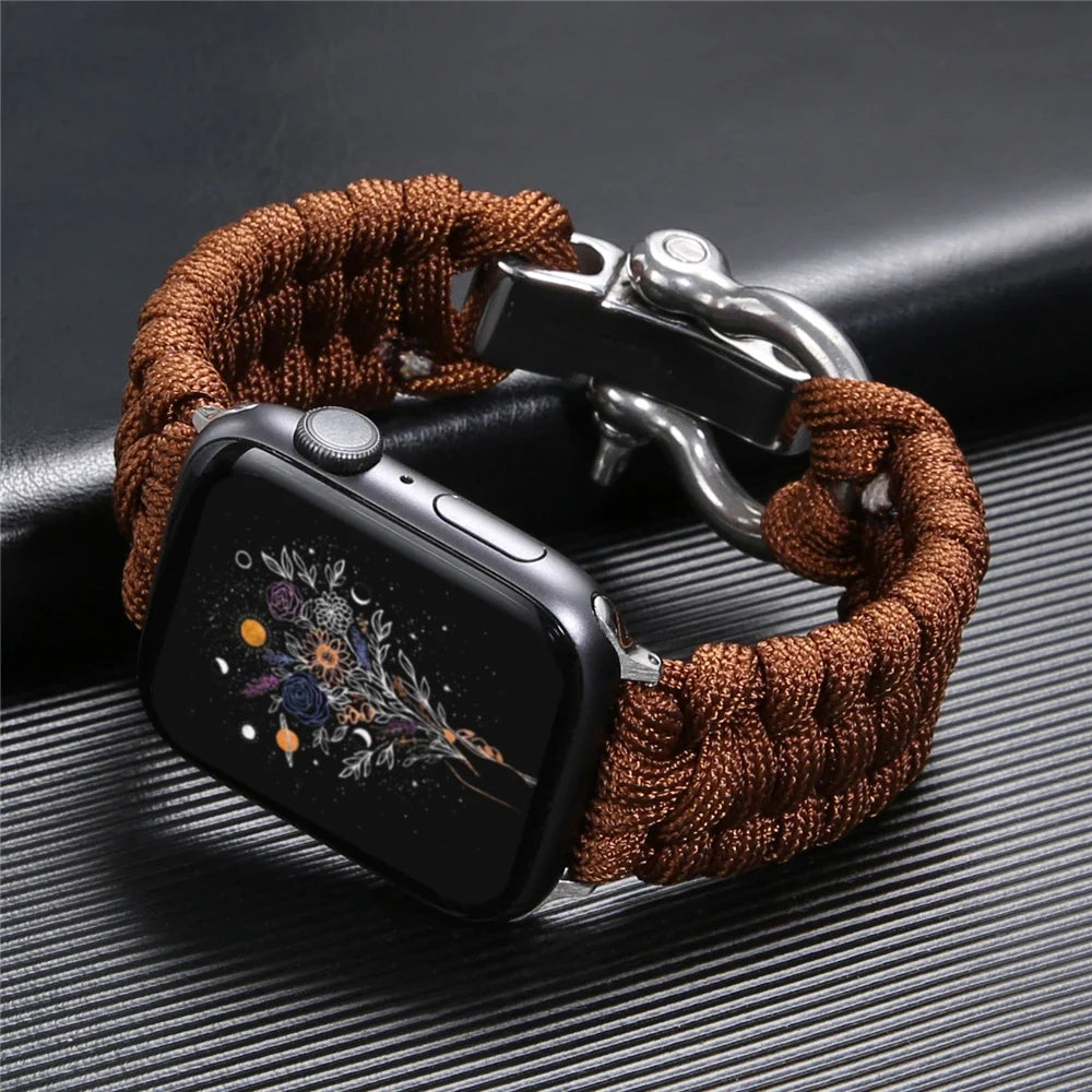 Comfortable & adjustable unisex Apple Watch strap. Durable design for everyday wear, sports & active use.