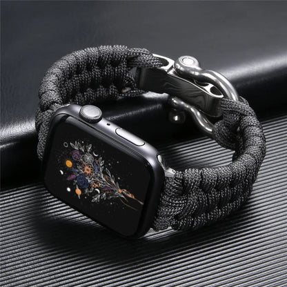 Versatile unisex Apple Watch strap. Durable, comfortable & adjustable for active lifestyles & daily wear.