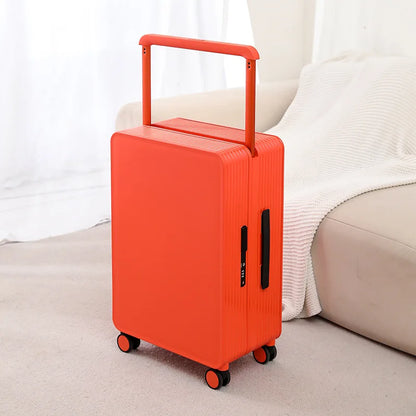 Unisex hard shell luggage, built for durability and easy travel, with smooth spinner wheels.
