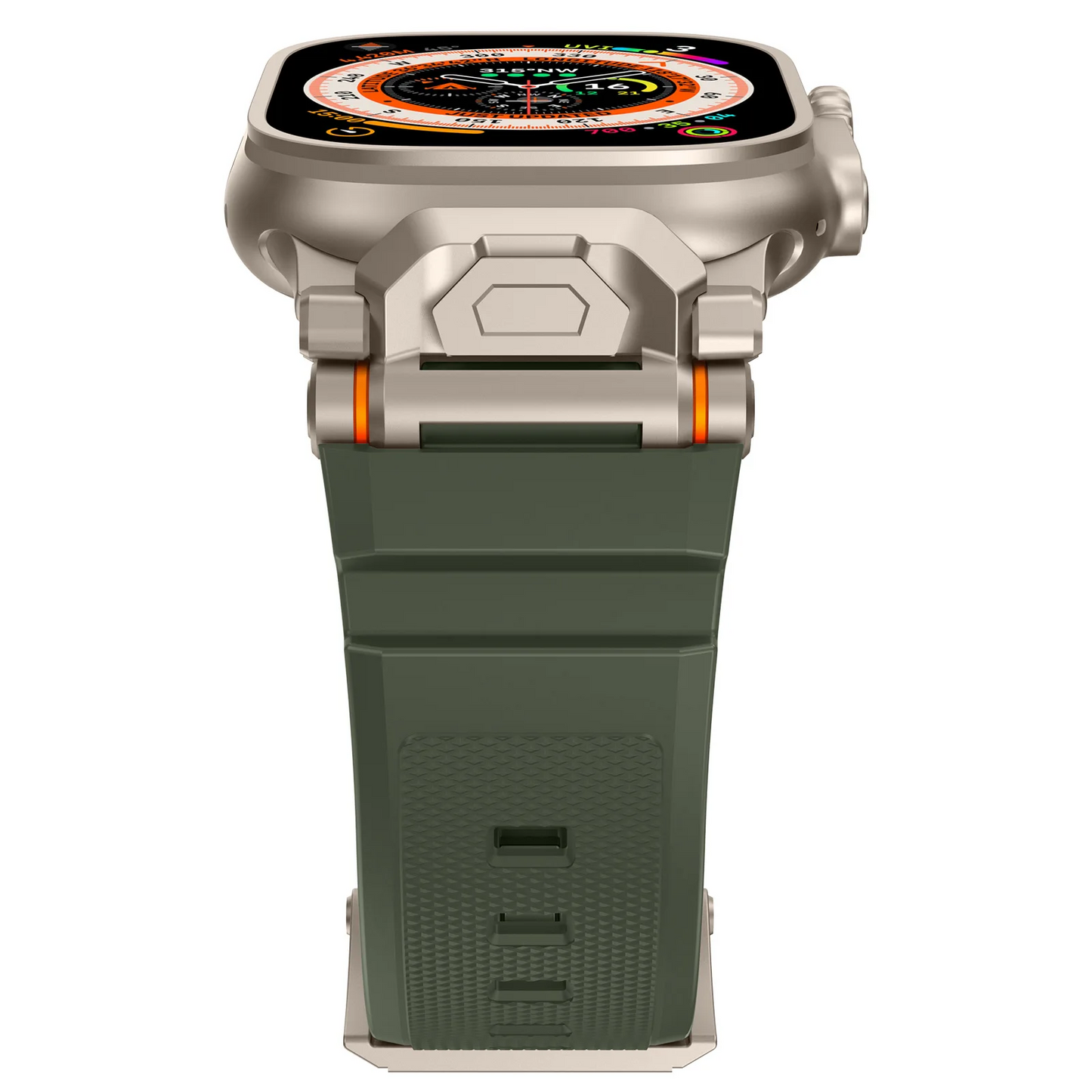 Premium durable silicone smartwatch band, new watch accessory with quick release.