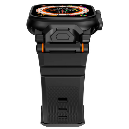 Flexible silicone watch strap, durable and stylish quick release for any smartwatch.