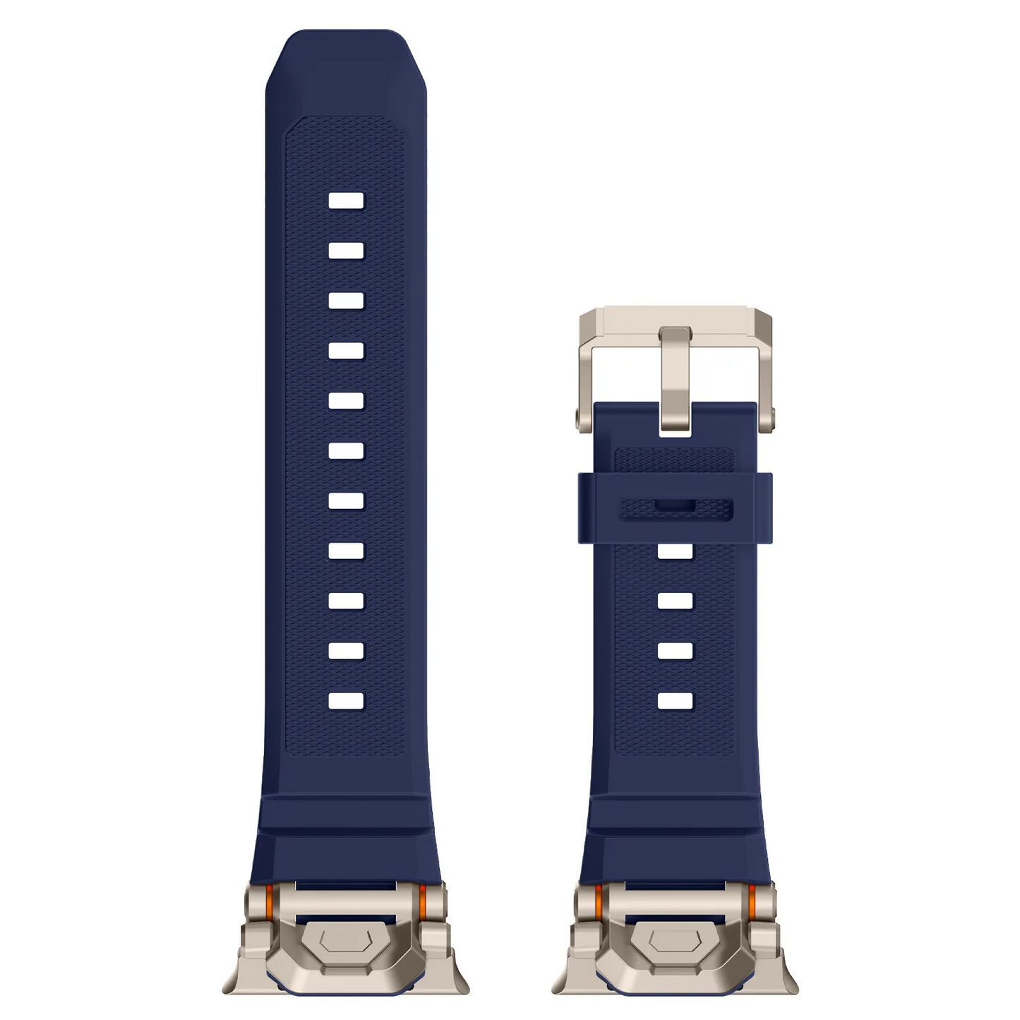 Stylish & rugged silicone smartwatch band, a durable unisex accessory gift.