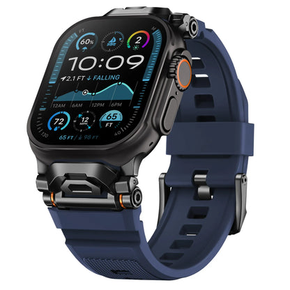 Unisex sport band for smartwatches, durable silicone watch accessory for daily wear.