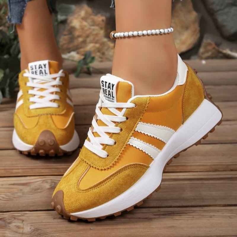 Unisex walking sneakers providing all-day comfort & arch support for active lifestyles.