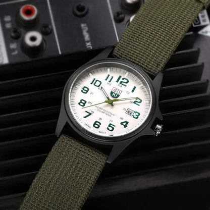 Durable unisex sport watch with illuminated display for easy time-telling during night adventures.
