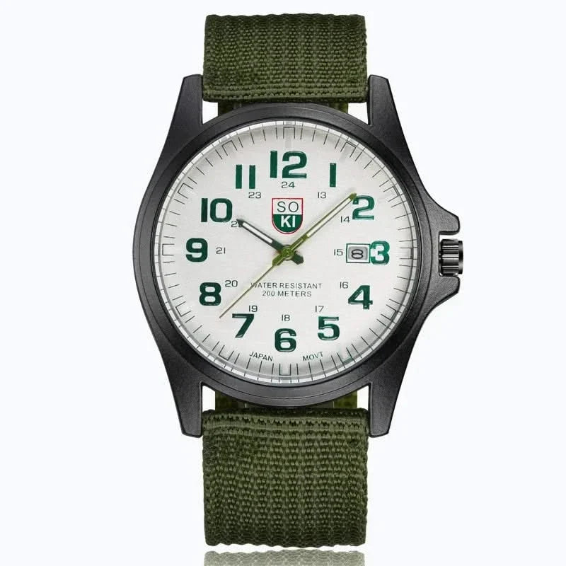 Stylish black adventure wrist watch, a durable timepiece perfect for any outdoor accessory collection.