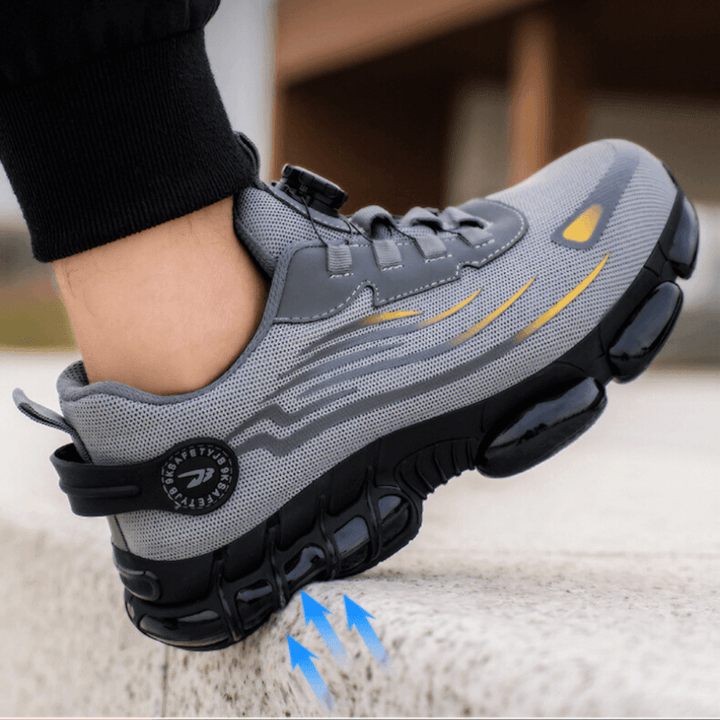 Unisex durable work safety shoes for all-day comfort & protection.