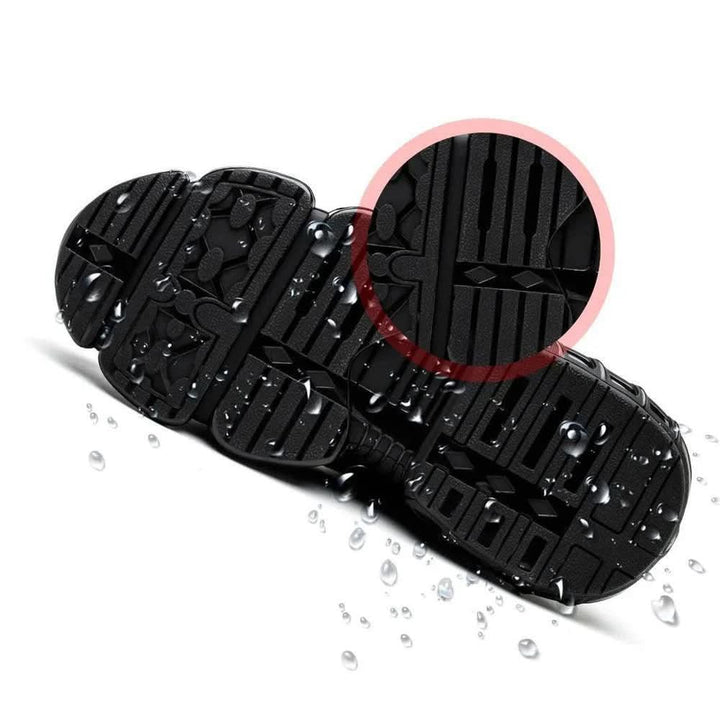 Lightweight unisex safety shoes, all-day comfort & foot support, durable for work.