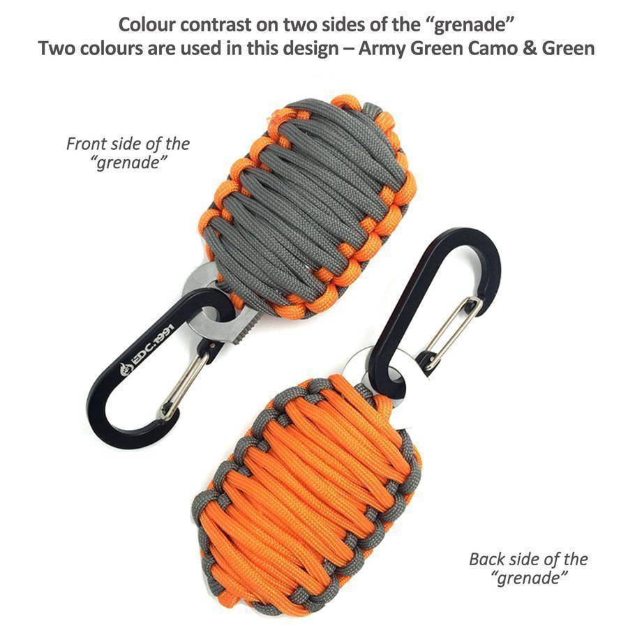 Unisex EDC survival kit, a must-have for camping, hiking, and unexpected outdoor challenges.