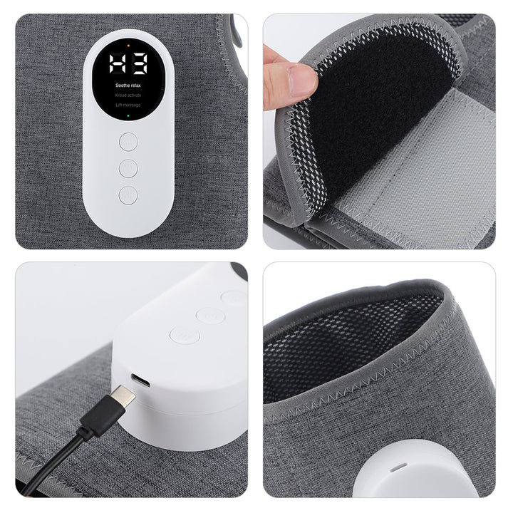 Unisex electric leg massager, air compression with 3 modes for muscle pain relief & improved circulation.